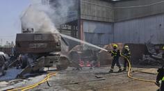 Požár hydraulického nakladače způsobil škodu za 7 milionů korun