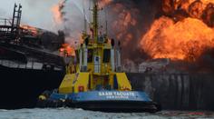 OHNIVÉ PEKLO: Mexický tanker zachvátily plameny. VIDEO