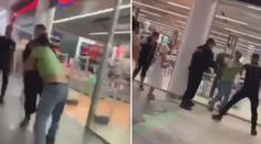 VIDEO: Rvačku ochranky s tátou kvůli roušce musela sledovat malá dcera