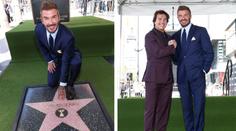 Velká pocta pro Beckhama! Dočkal se hollywoodské hvězdy, gratuloval i Cruise