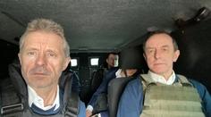 Senátoři na Ukrajině: Vystrčil přirovnal zničená města k Lidicím a Ležákům