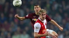 ON-LINE: Slavia remizovala v Edenu se Spartou 1:1