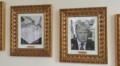 Trump vyvěsil v Bílém domě portréty prezidentů. Bidena nahradil automatickým perem