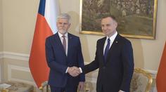 Pavel jednal s prezidentem Dudou. Známe cenu našeho spojenectví, řekl