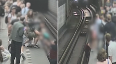 Chlapec (7) s mobilem v ruce spadl do kolejiště metra. Od smrti ho dělilo několik vteřin
