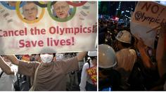 Protesty proti olympiádě pokračují! Do ulic vyšly davy Japonců
