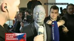 VYPLAŠENÝ FRANZ NA VIDEU: Nevím, kam už mám před mikrofony ustoupit