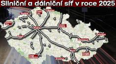 MAPA nových SILNIC A DÁLNIC! Tohle všechno chtějí dostavět!