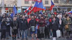 V několika městech lidé opět protestovali proti pandemickému zákonu