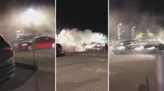 Běsnící dav vyplenil autosalon. Rozkradl superkáry za miliony! VIDEO