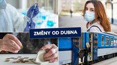Nová vakcína, dražší dopisy, důchody přijdou jindy. ZMĚNY OD DUBNA