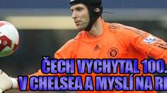 Čech má 100 nul a chce překonat rekord Chelsea