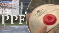 Skupina PPF daruje státu miliony respirátorů a ochranných roušek