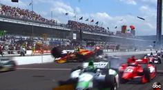 VIDEO: Šílená havárie v Indycar! Z pole position se stala past