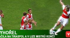 Liga mistrů: Slavia přišla o postup proti Tiraspolu v nastaveném čase