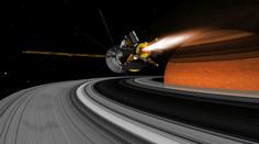 Cassini se rekordně přiblížila k Titanu. "Přičichla" si k němu