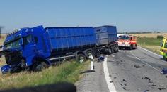 Tragédie na Třebíčsku: Při nehodě zemřela spolujezdkyně, řidič bojuje o život