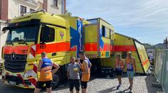 Traumaplán v Praze: Desítky běžců zkolabovaly při půlmaratonu