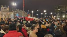 VIDEO: Stovky lidí přivítaly Petra Pavla na Václavském náměstí
