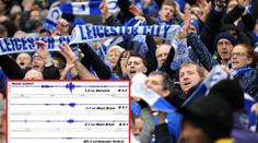 To není vtip! Fanoušci Leicesteru způsobili při zápase zemětřesení!