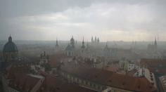 Déšť, vítr a blesky zasáhly Česko. Nechyběly ani kroupy