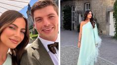 Verstappenova partnerka zabodovala. Piquetová předvedla luxusní svatební eleganci