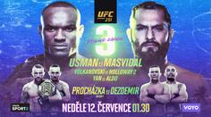 Výsledky UFC 251: Masvidalova jízda skončila. Zato Procházka může slavit