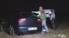 Honička v Kladně! Policisté použili zastavovací pásy i střelbu