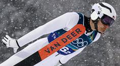 Nebezpečné selhání na olympiádě. Američana na můstku trefil fukar