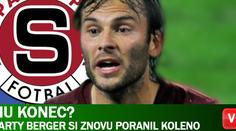 Sparťan Berger si zranil koleno. Hrozí konec kariéry?