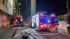 V Praze hořela vzduchotechnika v hale, zasahovalo několik jednotek hasičů