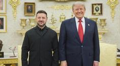 Zelenskyj se v Bílém domě sešel s Trumpem. Jednali o zbraních a diplomacii