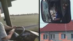 Čtení a psaní zpráv při řízení. Někteří řidiči autobusů takto hazardují