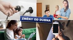 Životní minimum, nárok na ošetřovné, ceny energií: Toto se od dubna změní!