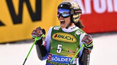 První závod sezóny vyhrála Brignoneová, Shiffrinová v Söldenu selhala
