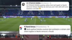 K tragédii v Ostravě se vyjádřily i tamní kluby. Soucítí a pomohou i finančně