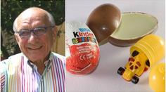 Zemřel William Salice, vynálezce kinder vajíček. Bylo mu 83 let