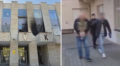 Policie chytla podezřelého z útoku na Ruský dům. Ke žhářství se sám přihlásil