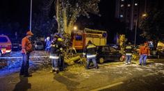 Hurikán Leslie zdevastoval Portugalsko, teď míří na sever