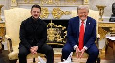 S Putinem to dělá špatně. Zelenskyj zkritizoval Trumpa