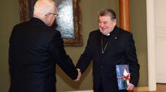 Nový arcibiskup Duka navštívil Hrad, úřad převezme v dubnu