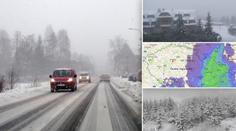 VÝSTRAHA: Česko zasype sníh! Ve středu napadne 5 až 10 cm