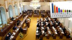 Hádky v koalici pomáhají ANO a Okamurovi. GRAFIKA