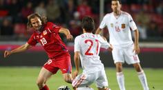 KOČKA S MYŠÍ: Češi proti Španělům neměli šanci a prohráli 0:2
