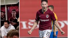 Přeškrtaný Plavšič a nadávky. Kabina Sparty nabídla nevídaný pohled