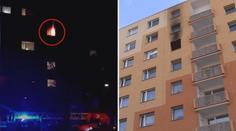 "Pomoc! Pomoc!" Při požáru zemřeli otec se synem. VIDEO