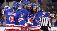 Rangers jsou prvním čtvrtfinalistou play-off. Vancouver předvedl skvělou otočku