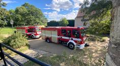 Pád z hradeb Vyšehradu! Vážně zraněného muže vyprošťovali hasiči