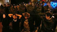 Protest Gorila se v Bratislavě zvrhl v divokou bitku
