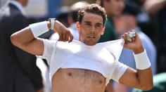 ON-LINE z 5. dne Wimbledonu: Nadal postupuje, Nišikori končí